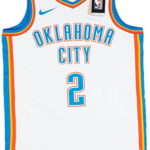 2019-23 OKLAHOMA CITY THUNDER SHAI #2 NIKE SWINGMAN JERSEY (HOME) M - W/TAGS