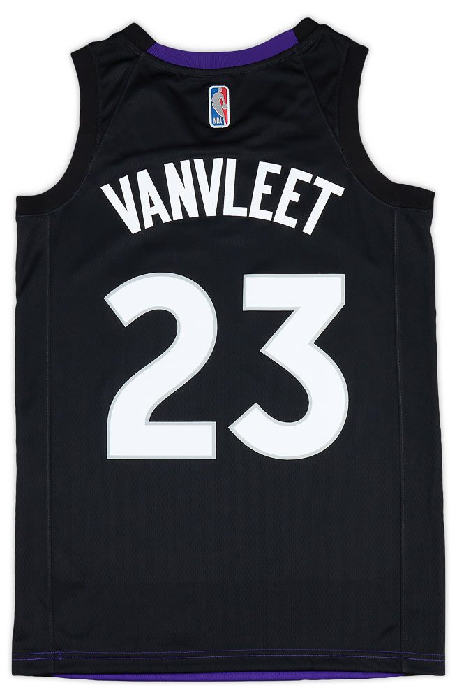 2020-21 TORONTO RAPTORS VANVLEET #23 NIKE SWINGMAN JERSEY (ALTERNATE) S - W/TAGS 2 CAS 03 07 23 26