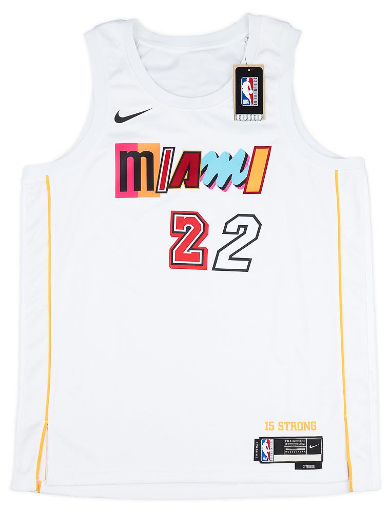 2022-23 MIAMI HEAT BUTLER #22 NIKE SWINGMAN JERSEY (ALTERNATE) L - W/TAGS 1 CAS 03 07 23 57 ee9003c4 2b15 402c a1f1 21073bf67c70