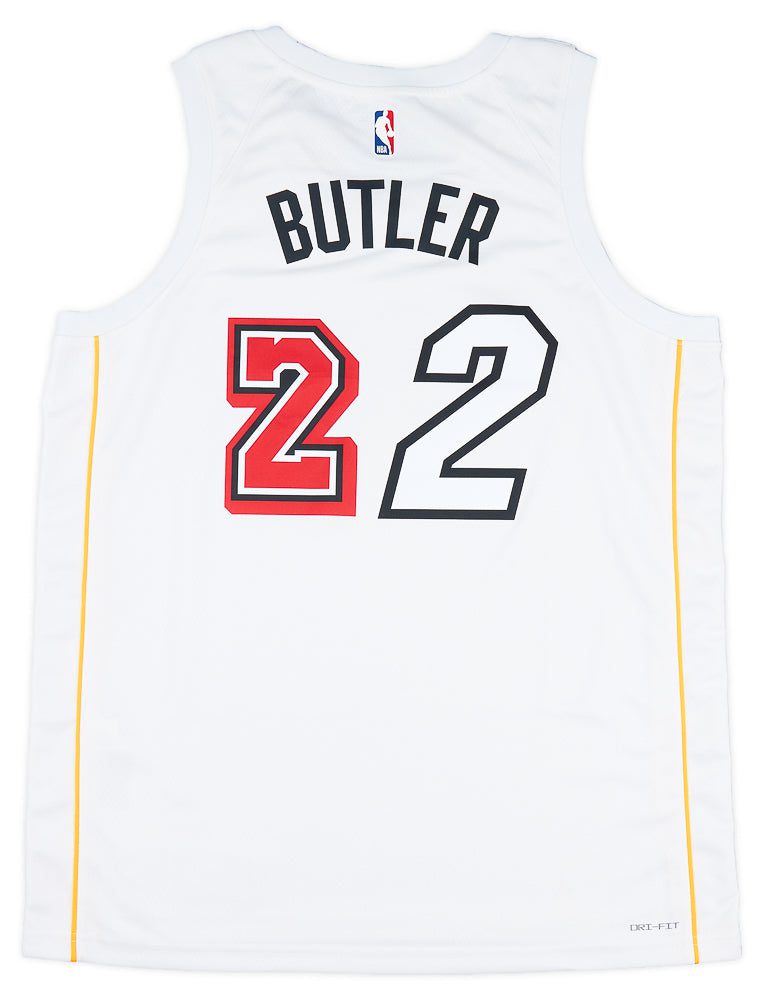 2022-23 MIAMI HEAT BUTLER #22 NIKE SWINGMAN JERSEY (ALTERNATE) S - W/TAGS 2 CAS 03 07 23 58