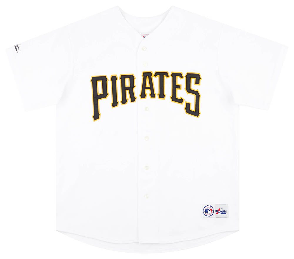2000 PITTSBURGH PIRATES MAJESTIC JERSEY (HOME) XXL 1 CAS 06 04 23 101