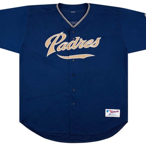 2004 SAN DIEGO PADRES GREENE #3 AUTHENTIC RUSSELL ATHLETIC JERSEY (ALTERNATE) 3XL