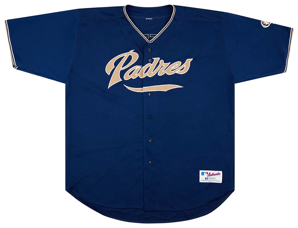 2004 SAN DIEGO PADRES GREENE #3 AUTHENTIC RUSSELL ATHLETIC JERSEY (ALTERNATE) 3XL 1 CAS 06 04 23 102
