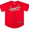 2000-01 ST LOUIS CARDINALS McGWIRE #25 MAJESTIC JERSEY (ALTERNATE) L 4 CAS 06 04 23 104