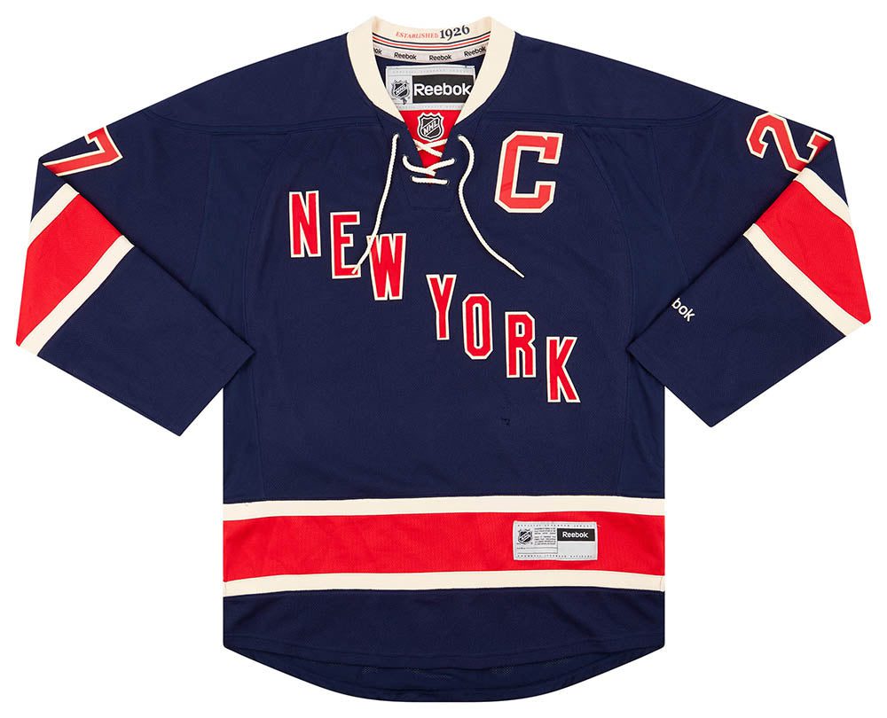 2014-17 NEW YORK RANGERS McDONAGH #27 REEBOK JERSEY (ALTERNATE) M 1 CAS 06 04 23 109