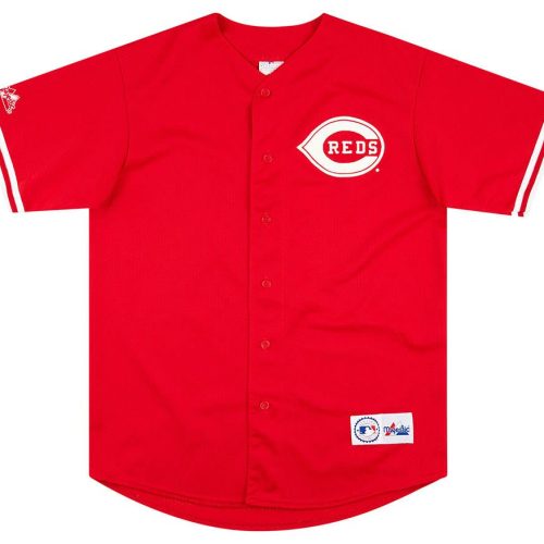 2000's CINCINNATI REDS MAJESTIC JERSEY L