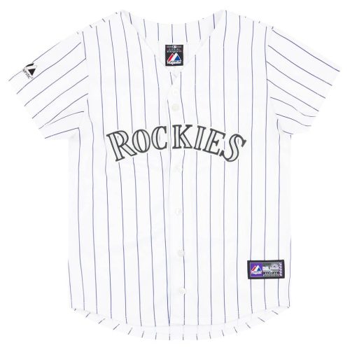 2009-15 COLORADO ROCKIES MAJESTIC JERSEY (HOME) WOMENS (M)