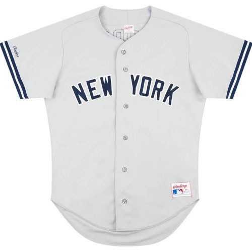 1990's NEW YORK YANKEES DIPPON #89 AUTHENTIC RAWLINGS JERSEY (AWAY) L