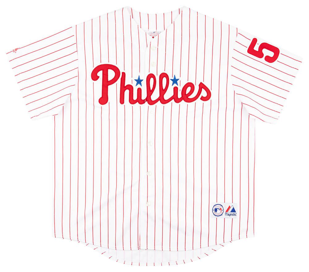 2006-08 PHILADELPHIA PHILLIES RUIZ #51 MAJESTIC JERSEY (HOME) XXL 1 CAS 06 04 23 95