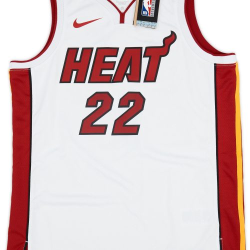 2019-23 MIAMI HEAT BUTLER #22 NIKE SWINGMAN JERSEY (HOME) L - W/TAGS