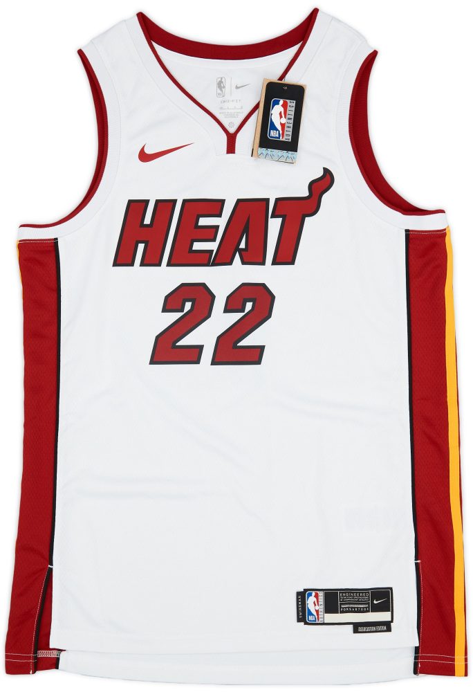 2019-23 MIAMI HEAT BUTLER #22 NIKE SWINGMAN JERSEY (HOME) L - W/TAGS 1 CAS 10 08 23UnListed 1