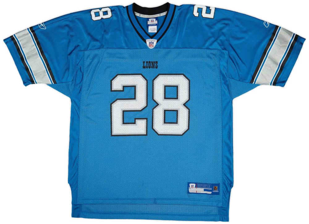 2007 DETROIT LIONS BELL #28 REEBOK ON FIELD JERSEY (HOME) XL 1 CAS 10 08 23UnListed 17