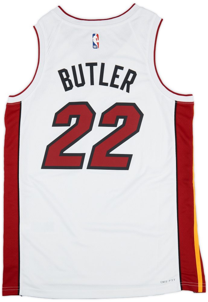 2019-23 MIAMI HEAT BUTLER #22 NIKE SWINGMAN JERSEY (HOME) L - W/TAGS 2 CAS 10 08 23UnListed 2