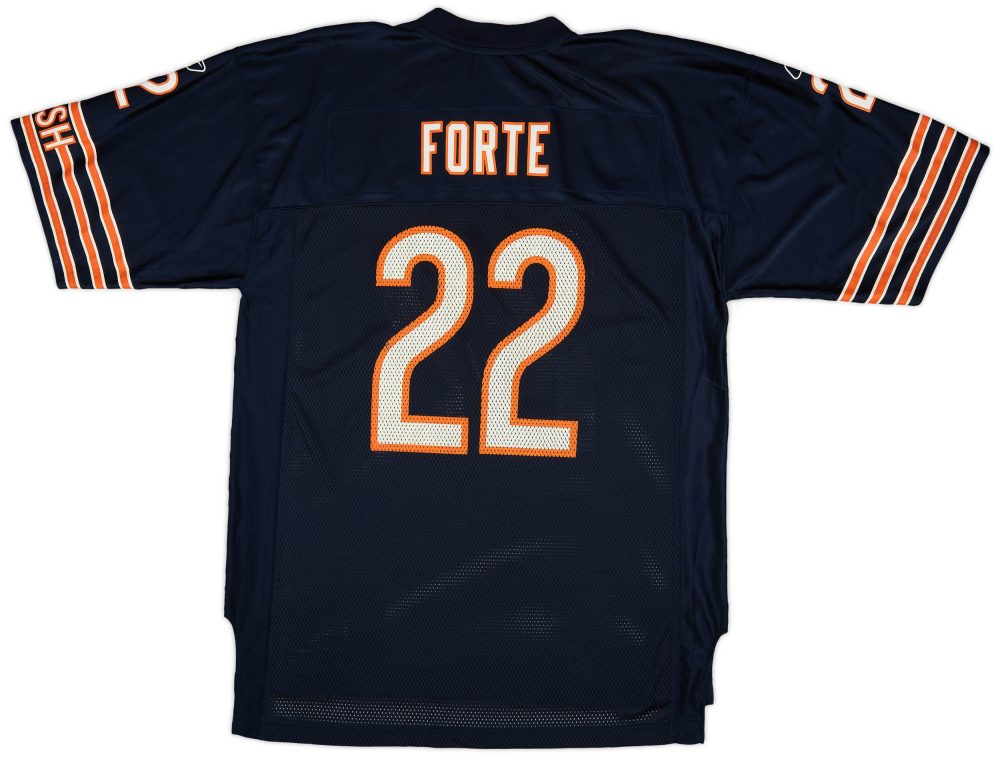 2008 CHICAGO BEARS FORTE #22 REEBOK ON FIELD JERSEY (HOME) L 2 CAS 10 08 23UnListed 25