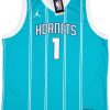 2022-23 CHARLOTTE HORNETS BALL #1 JORDAN SWINGMAN JERSEY (AWAY) Y - W/TAGS 4 CAS 10 08 23UnListed 3