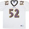 2000 BALTIMORE RAVENS LEWIS #52 CHAMPION JERSEY (AWAY) L 5 CAS 10 08 23UnListed 41