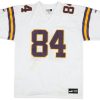 1999-00 MINNESOTA VIKINGS MOSS #84 PUMA JERSEY (AWAY) L 4 CAS 10 08 23UnListed 48