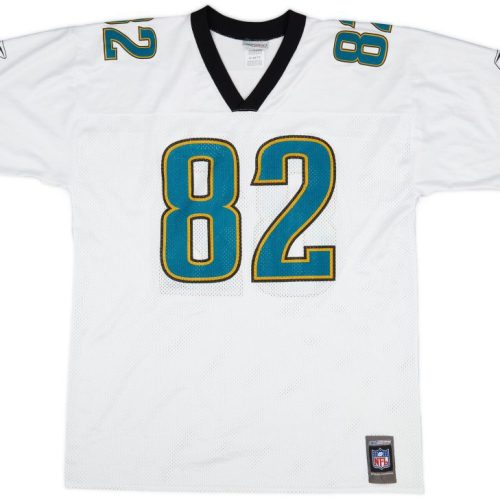 2001 JACKSONVILLE JAGUARS SMITH #82 REEBOK JERSEY (AWAY) XL