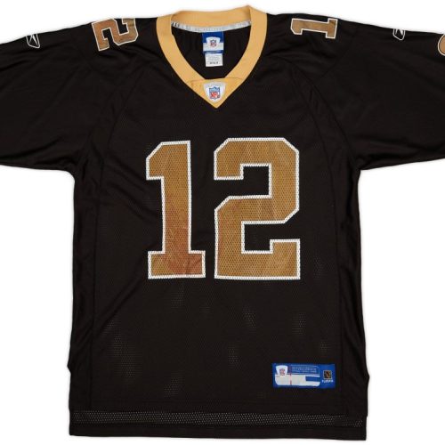 2006 NEW ORLEANS SAINTS COLSTON #12 REEBOK ON FIELD JERSEY (HOME) M