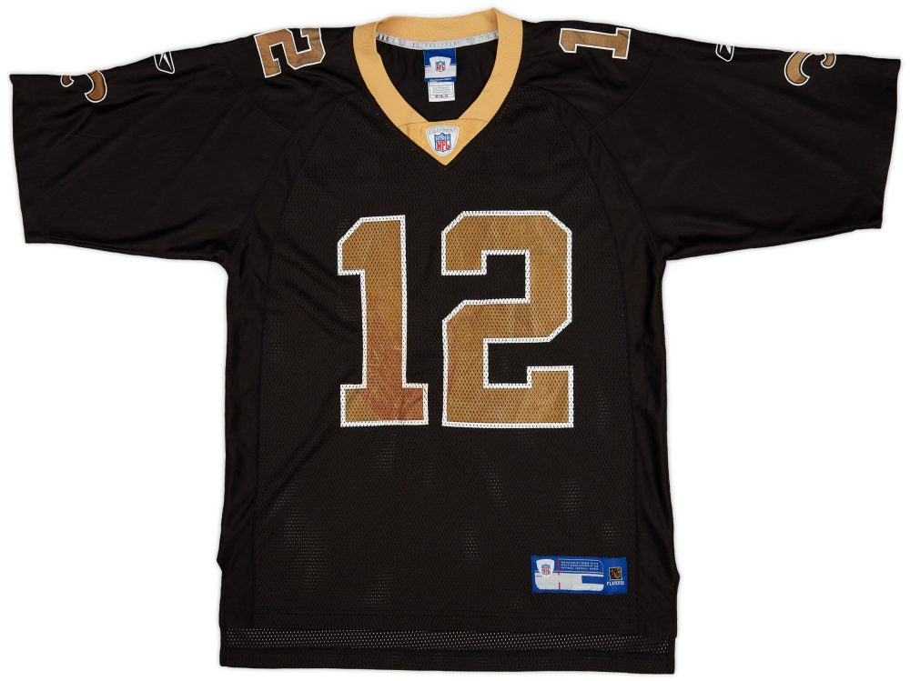 2006 NEW ORLEANS SAINTS COLSTON #12 REEBOK ON FIELD JERSEY (HOME) M 1 CAS 10 08 23UnListed 7