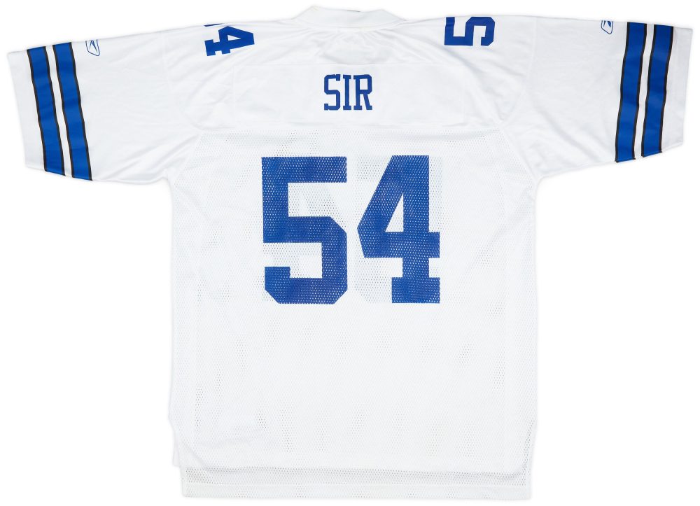 2007 DALLAS COWBOYS SIR #54 REEBOK ON FIELD JERSEY (AWAY) XL 2 CAS 14 09 23 166