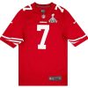 2013 SAN FRANCISCO 49ERS KAEPERNICK #7 NIKE GAME JERSEY (HOME) S 4 CAS 16 06 23 40
