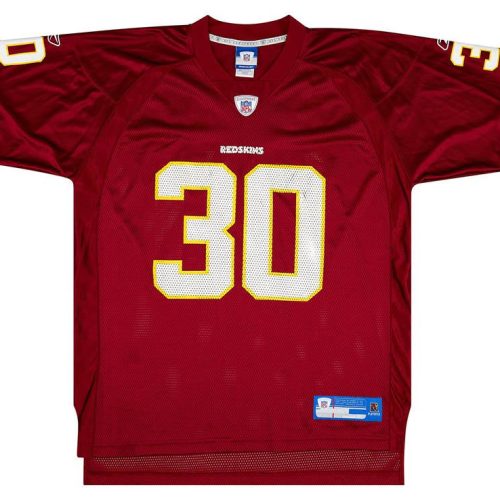 2007 WASHINGTON REDSKINS LANDRY #30 REEBOK ON FIELD JERSEY (HOME) XL