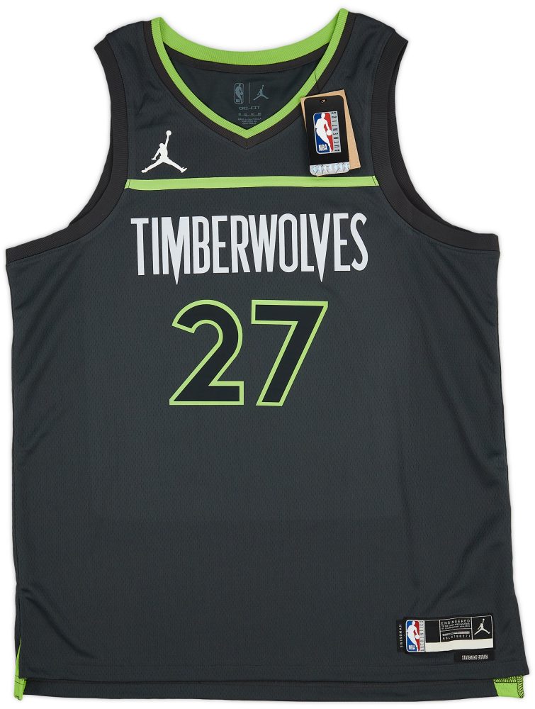 2022-23 MINNESOTA TIMBERWOLVES GOEBERT #27 JORDAN SWINGMAN JERSEY (ALTERNATE) XL - W/TAGS 1 CAS 17 08 23 103