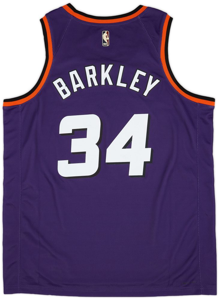 2022-23 PHOENIX SUNS BARKLEY #34 NIKE SWINGMAN JERSEY (ALTERNATE) XL - W/TAGS 2 CAS 17 08 23 108
