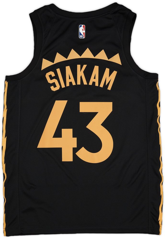 2020-21 TORONTO RAPTORS SIAKAM #43 NIKE SWINGMAN JERSEY (ALTERNATE) M - W/TAGS 2 CAS 17 08 23 112