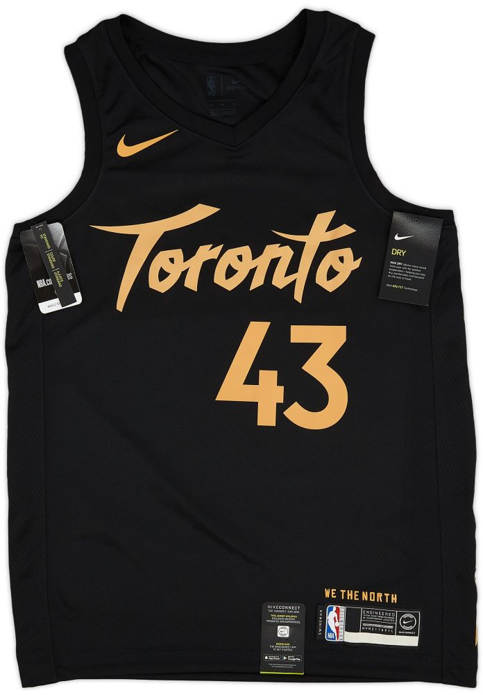 2020-21 TORONTO RAPTORS SIAKAM #43 NIKE SWINGMAN JERSEY (ALTERNATE) M - W/TAGS 1 CAS 17 08 23 113