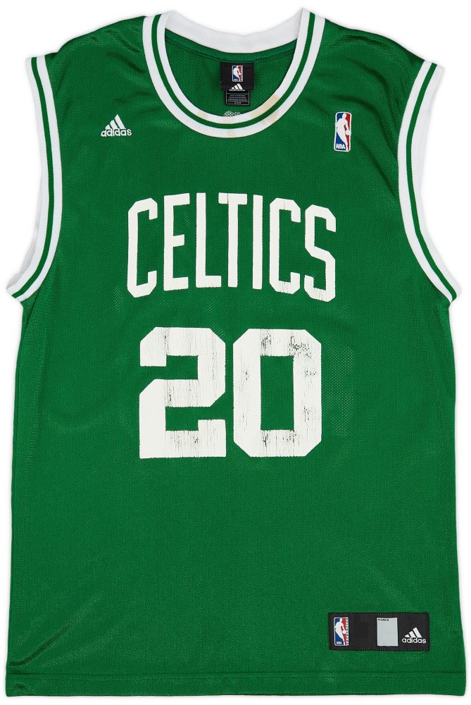 2007-10 BOSTON CELTICS ALLEN #20 ADIDAS JERSEY (AWAY) M 1 CAS 17 08 23 50