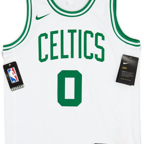 2017-23 BOSTON CELTICS TATUM #0 NIKE SWINGMAN JERSEY (HOME) Y - W/TAGS