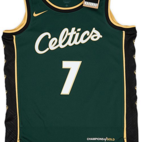 2022-23 BOSTON CELTICS BROWN #7 NIKE SWINGMAN JERSEY (ALTERNATE) S - W/TAGS