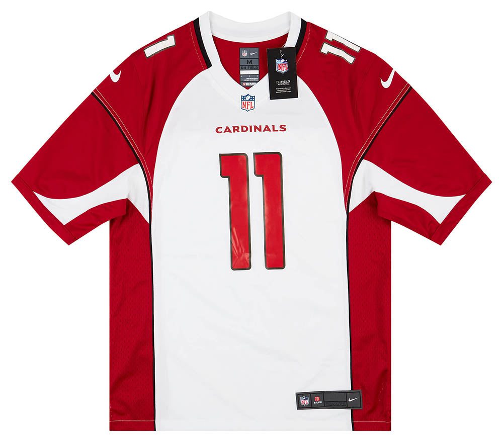 2018-20 ARIZONA CARDINALS FITZGERALD #11 NIKE GAME JERSEY (AWAY) M - W/TAGS 1 CAS 18 04 23 23