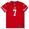 2012-16 SAN FRANCISCO 49ERS KAEPERNICK #7 NIKE GAME JERSEY (HOME) WOMENS (L) 4 CAS 18 04 23 33