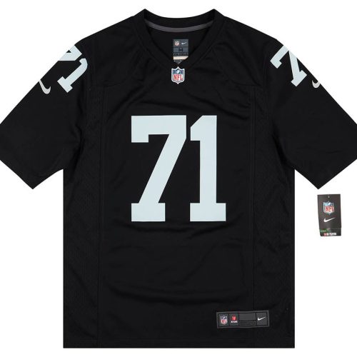 2013-16 OAKLAND RAIDERS WATSON #71 NIKE GAME JERSEY (HOME) M - W/TAGS