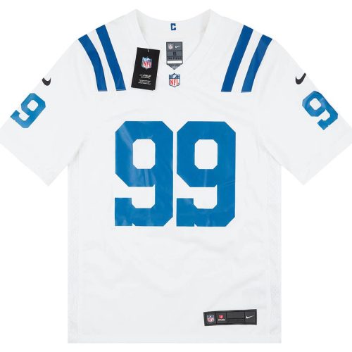 2020-22 INDIANAPOLIS COLTS BUCKNER #99 NIKE GAME JERSEY (AWAY) S - W/TAGS