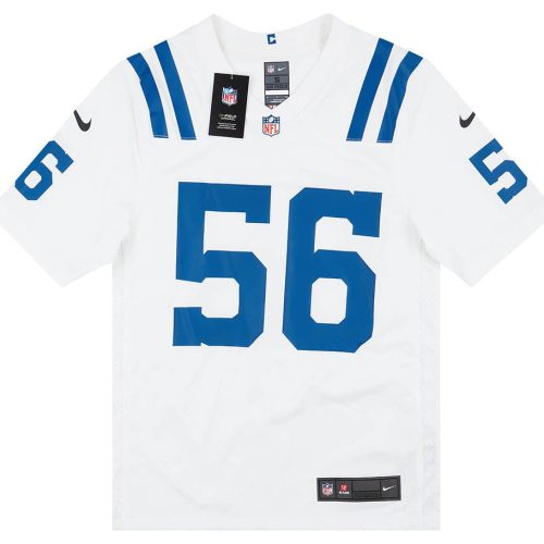 2018-22 INDIANAPOLIS COLTS NELSON #56 NIKE GAME JERSEY (AWAY) S - W/TAGS
