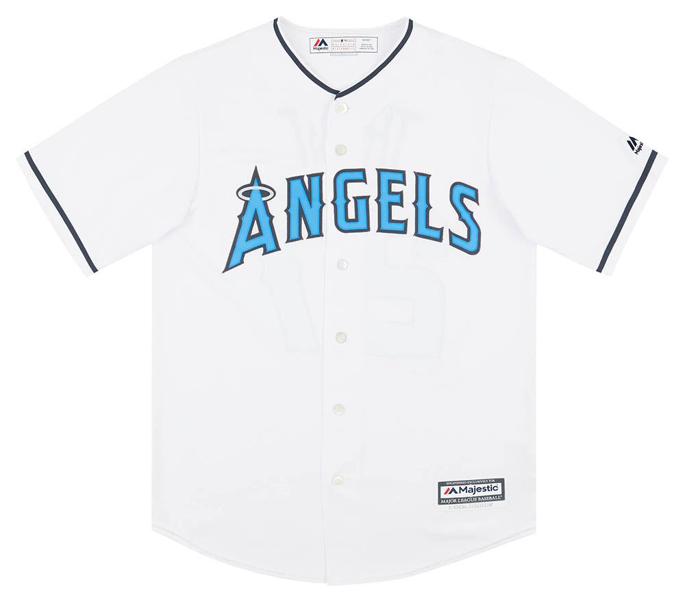 2017 LA ANGELS TROUT #27 MAJESTIC FATHER'S DAY JERSEY (HOME) S 1 CAS 18 04 23 63