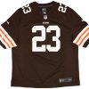 2012-14 CLEVELAND BROWNS HADEN #23 NIKE GAME JERSEY (HOME) XL 5 CAS 22 02 24 103