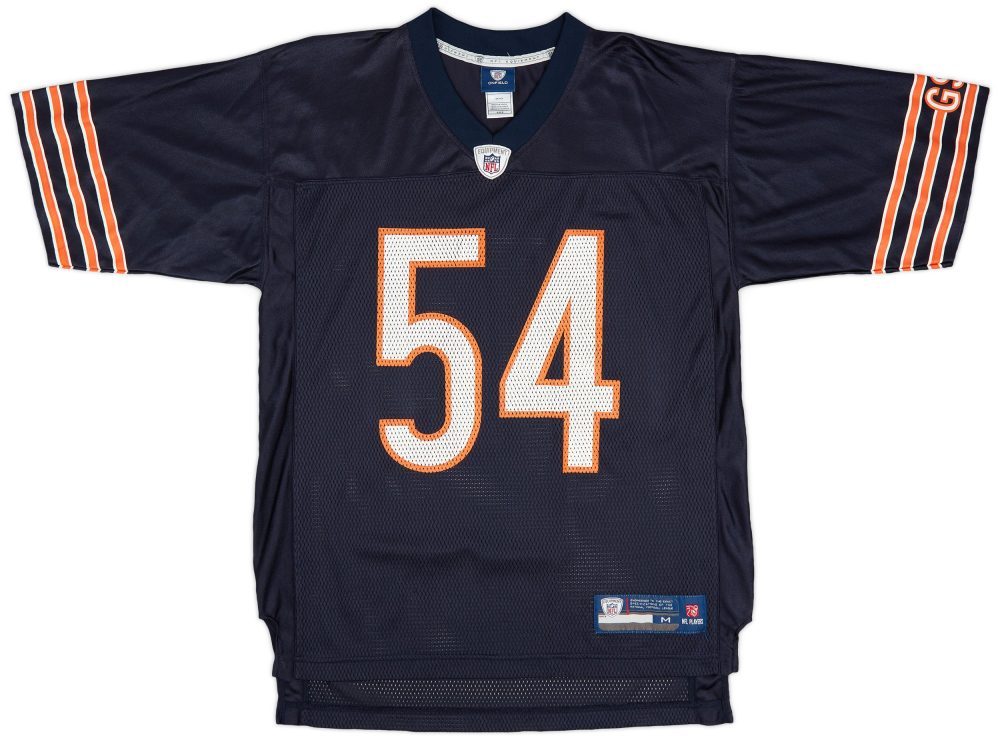 2008-11 CHICAGO BEARS URLACHER #54 REEBOK ON FIELD JERSEY (HOME) M 1 CAS 22 02 24 109