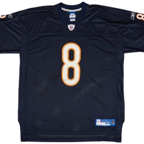 2005-06 CHICAGO BEARS GROSSMAN #8 REEBOK ON FIELD JERSEY (HOME) XL