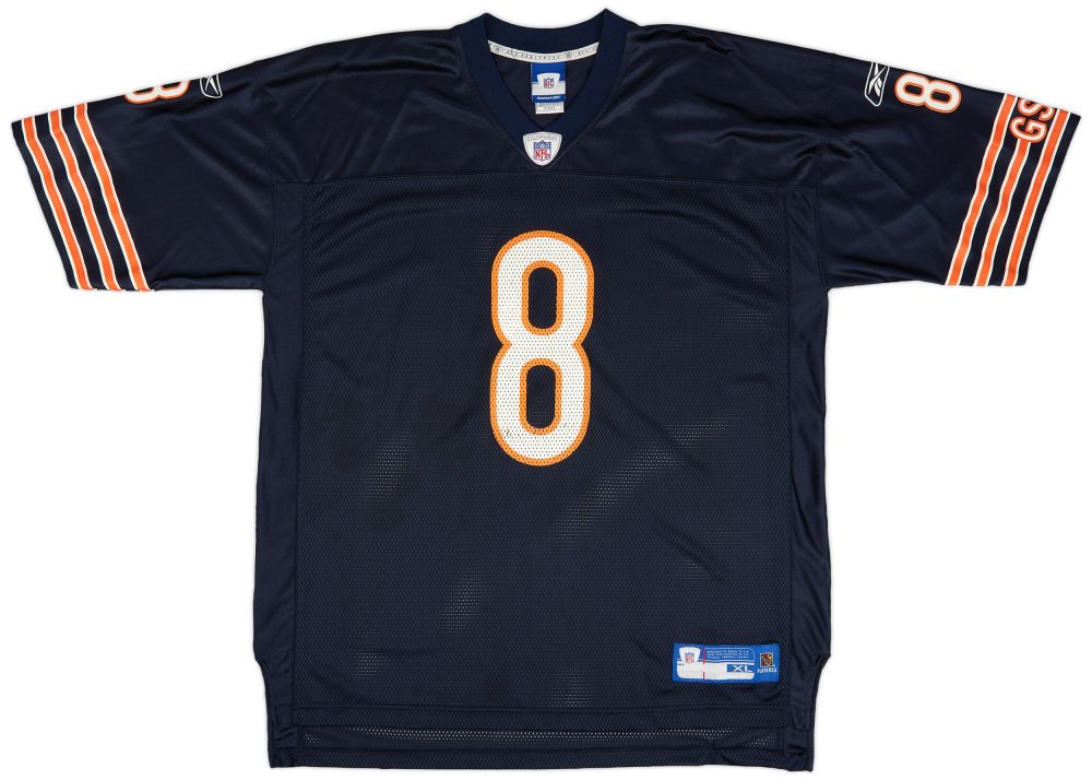 2005-06 CHICAGO BEARS GROSSMAN #8 REEBOK ON FIELD JERSEY (HOME) XL 1 CAS 22 02 24 121