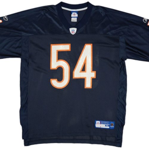 2005-06 CHICAGO BEARS URLACHER #54 REEBOK ON FIELD JERSEY (HOME) XL