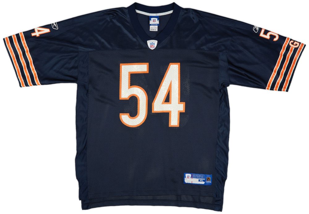 2005-06 CHICAGO BEARS URLACHER #54 REEBOK ON FIELD JERSEY (HOME) XL 1 CAS 22 02 24 123