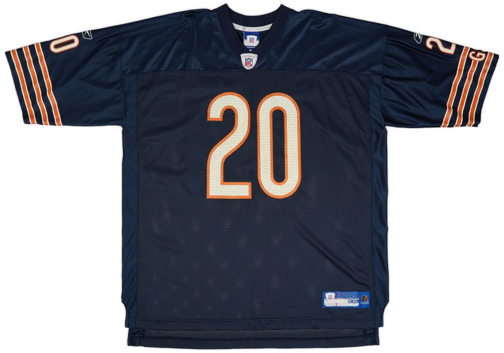 2005-06 CHICAGO BEARS JONES #20 REEBOK ON FIELD JERSEY (HOME) XXL 1 CAS 22 02 24 127