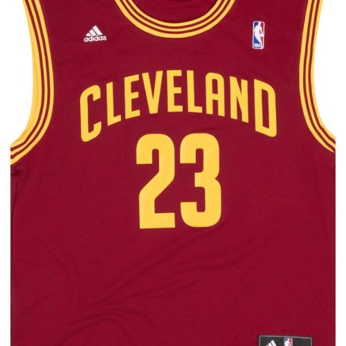 2014 CLEVELAND CAVALIERS JAMES #23 ADIDAS JERSEY (AWAY) M