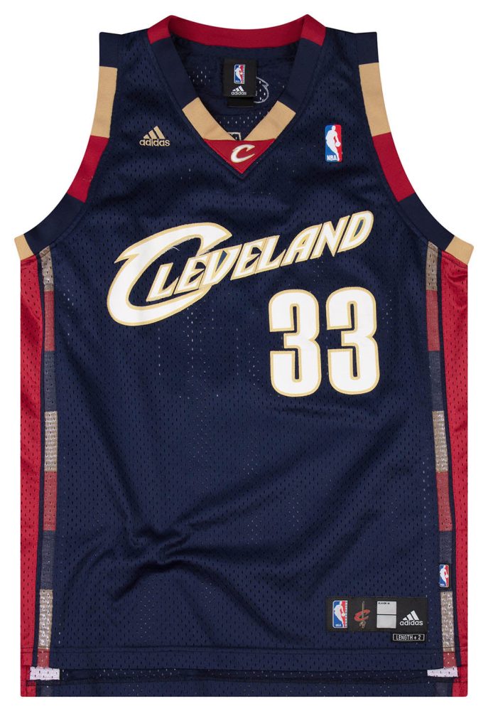 2009-10 CLEVELAND CAVALIERS O’NEAL #33 ADIDAS SWINGMAN JERSEY (ALTERNATE) M 1 CAVT0901Front