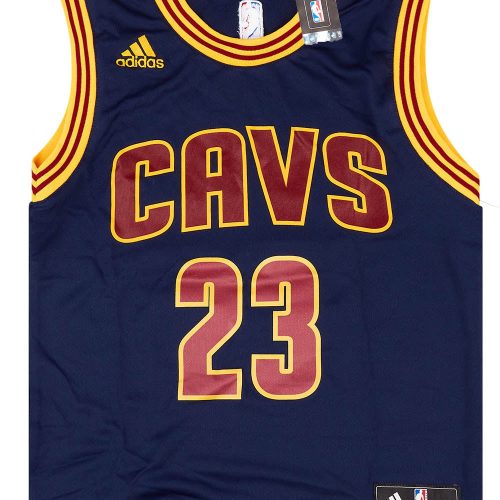 2014-17 CLEVELAND CAVALIERS JAMES #23 ADIDAS JERSEY (ALTERNATE) Y - W/TAGS